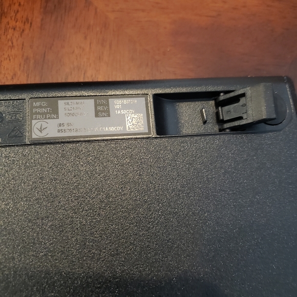 NWOB - Lenovo wired keyboard and mouse - Picture 5 of 6